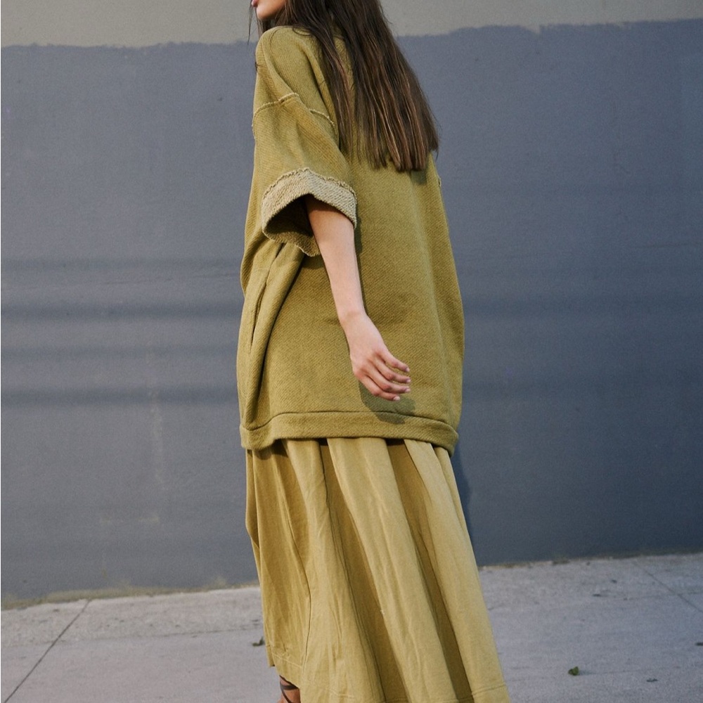 Free People - Carolyn Set in Crushed Rosemary Combo - Picture 2 of 7